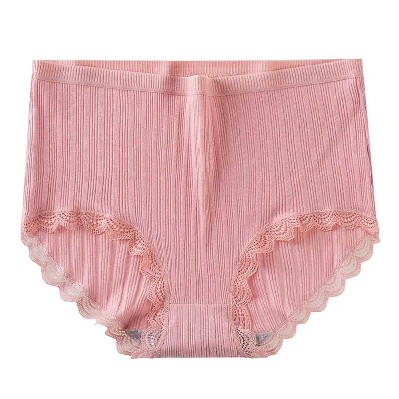 2XL 3 Pack Assorted Color  Textured Stripe Cotton Underwear