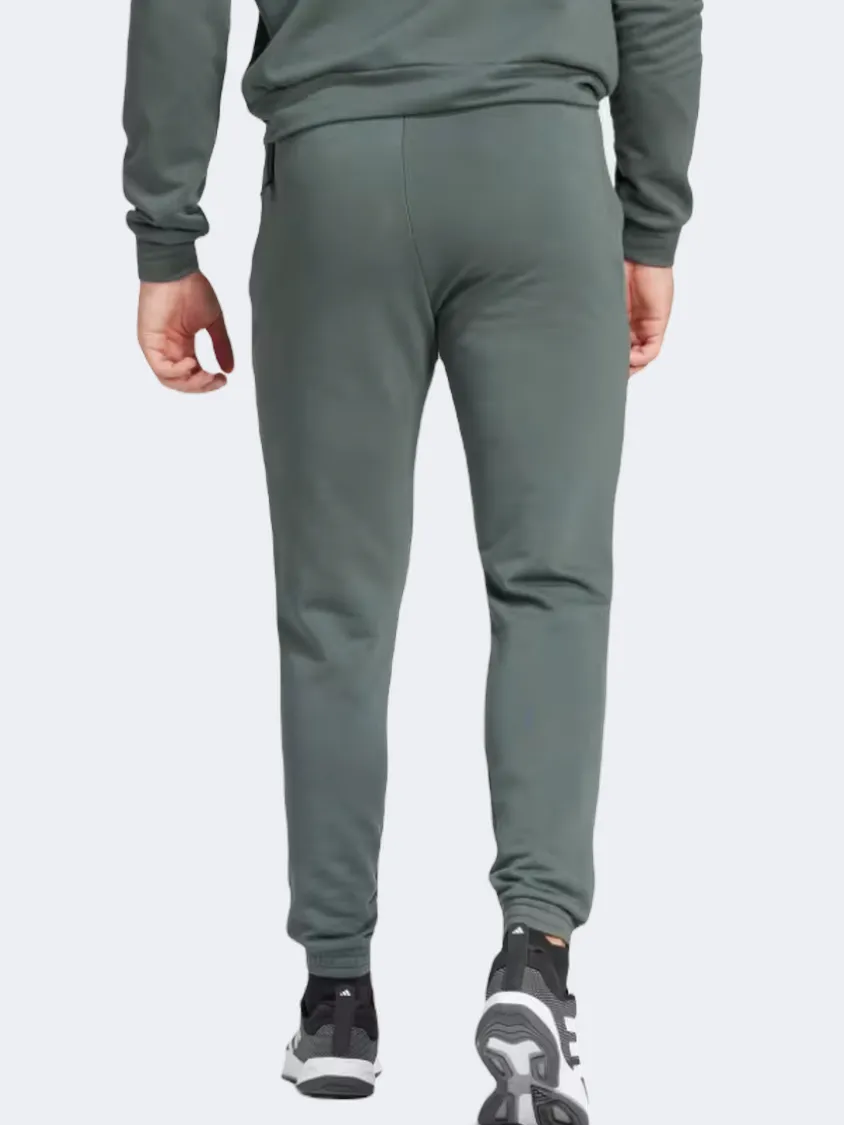 Adidas Woven Pump Workout Men Training Pant Legend Ivy/Black