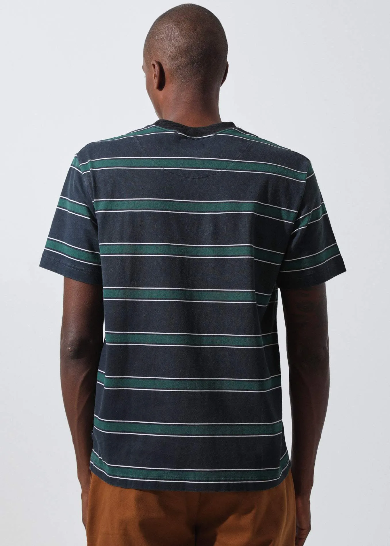 Afends Mens Boston Jon - Retro Fit Tee - Black