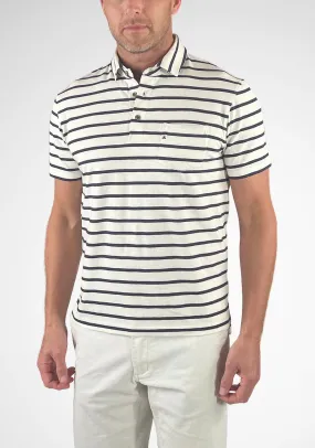 Airotec® Jersey Sailor Stripe Polo