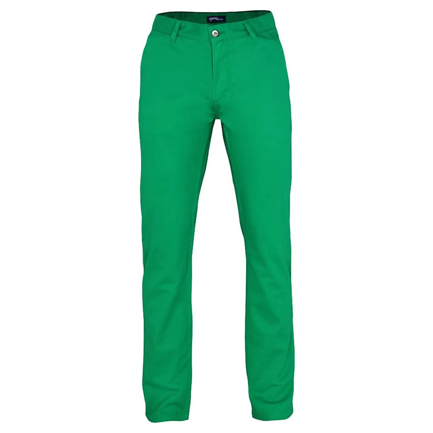 Asquith & Fox |  Mens Slim Fit Cotton Chino Trousers