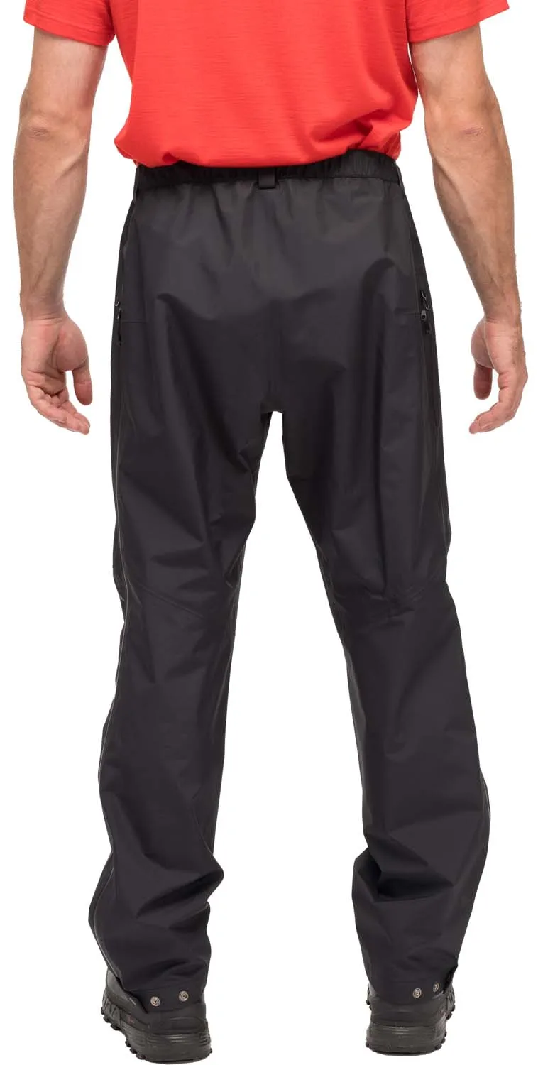Bergans Men&#x27;s Rabot Light 3L Long-Zip Shell Pants Black | Buy Bergans Men&#x27;s Rabot Light 3L Long-Zip Shell Pants Black here | Outnorth
