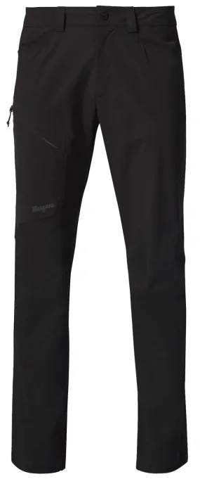 Bergans Men&#x27;s Vaagaa Light Softshell Pants Black | Buy Bergans Men&#x27;s Vaagaa Light Softshell Pants Black here | Outnorth