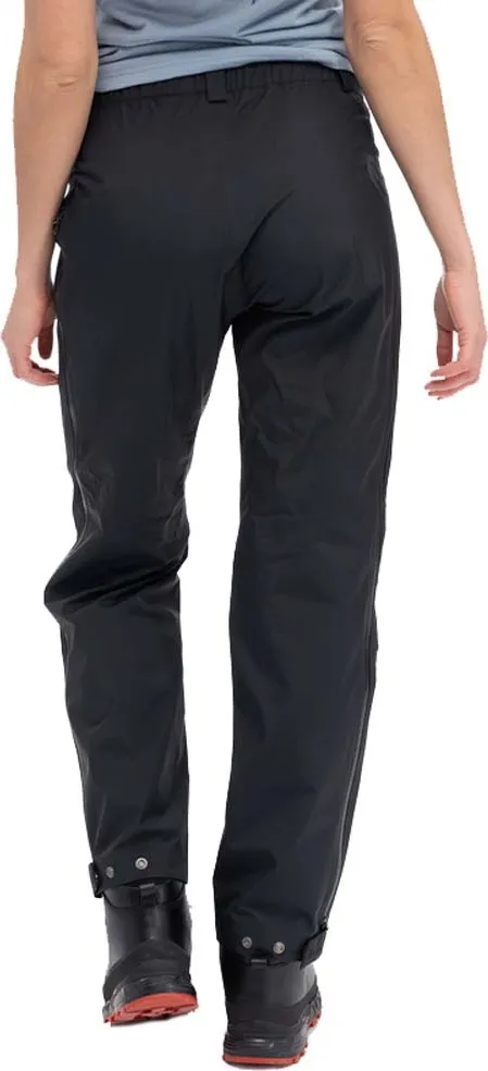 Bergans Women&#x27;s Vandre Light 3L Shell Zipped Pants Black | Buy Bergans Women&#x27;s Vandre Light 3L Shell Zipped Pants Black here | Outnorth