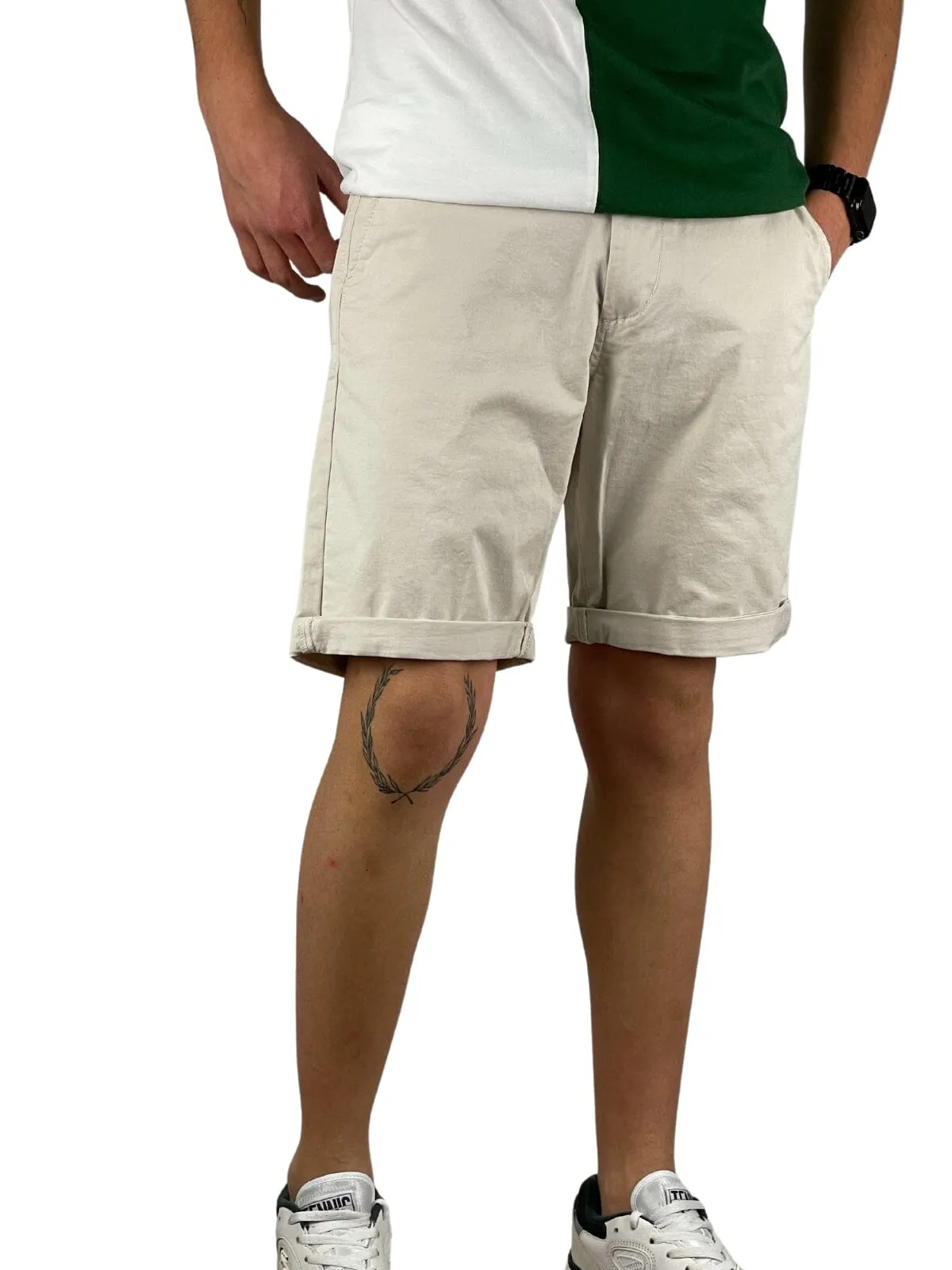 Bermuda  Chino Tiffosi Beige-31/116
