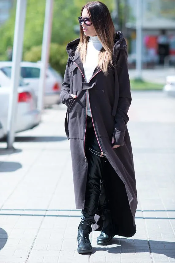 BETHANY Hooded Long Women Vest