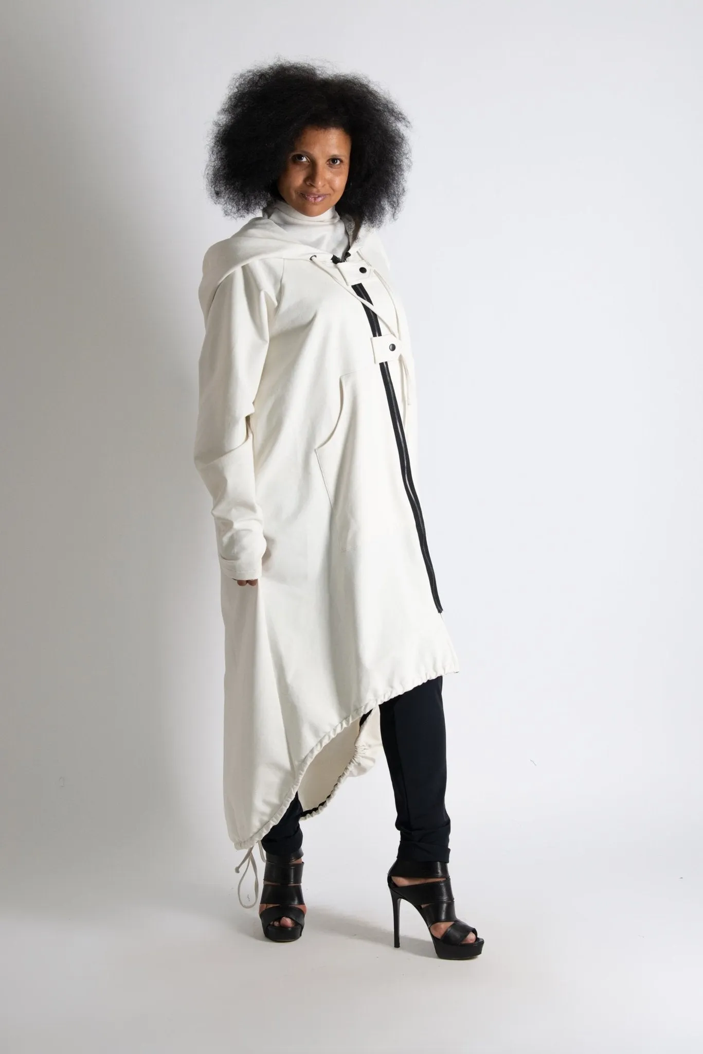 BETHANY Hooded Long Women Vest