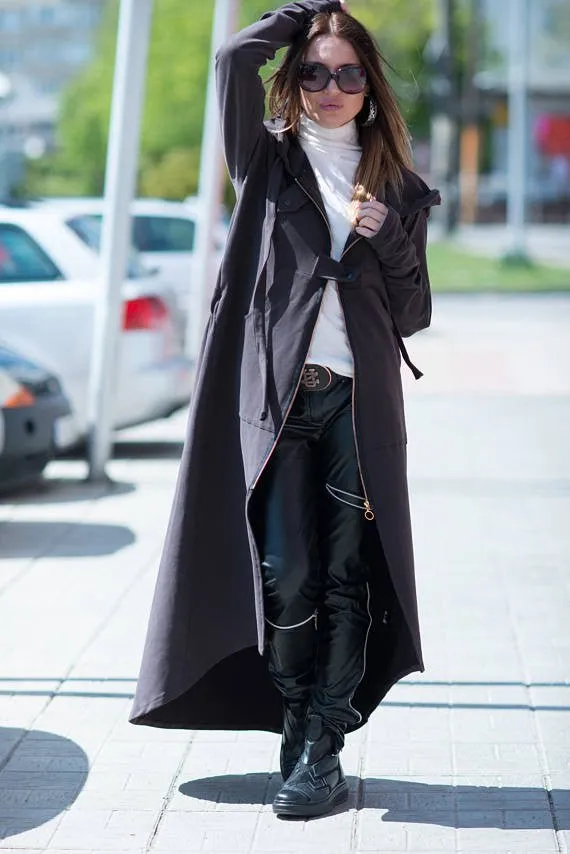 BETHANY Hooded Long Women Vest