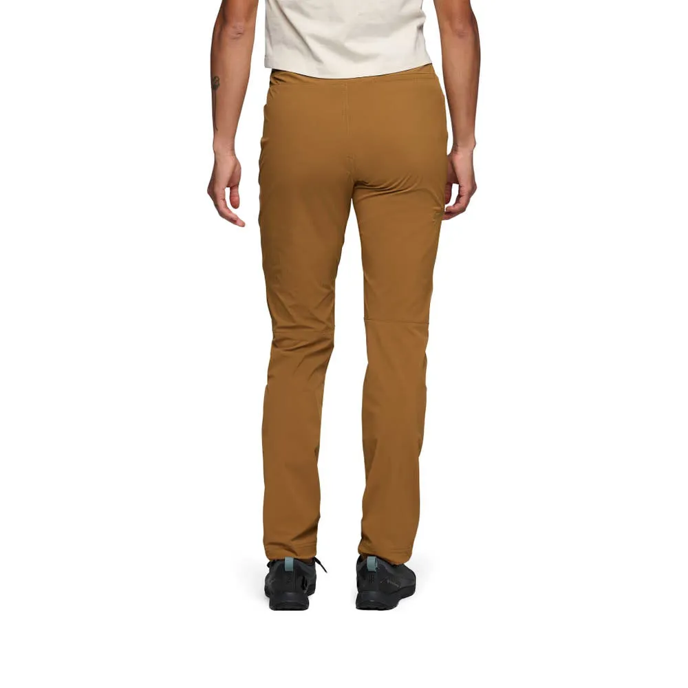 Black Diamond Women&#x27;s Alpine Light Pants Dark Curry | Buy Black Diamond Women&#x27;s Alpine Light Pants Dark Curry here | Outnorth