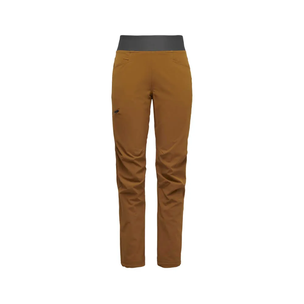 Black Diamond Women&#x27;s Alpine Light Pants Dark Curry | Buy Black Diamond Women&#x27;s Alpine Light Pants Dark Curry here | Outnorth