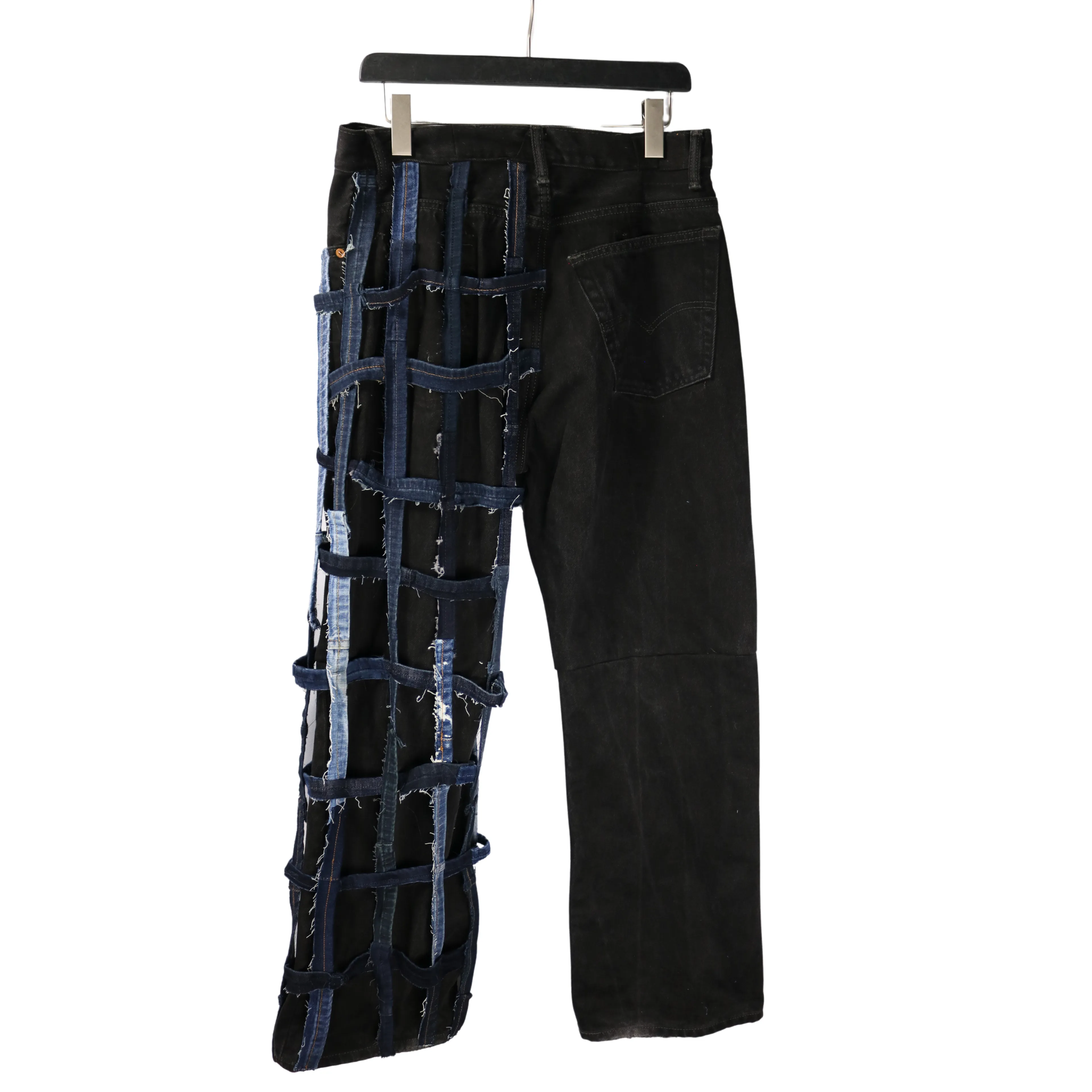 Black Sheep - Upcycled wide leg jeans
