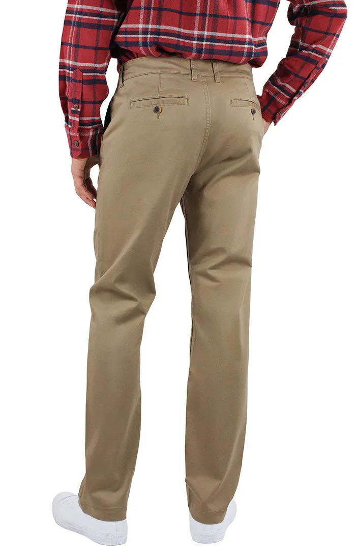 Bowie Stretch Sateen Chino Pant