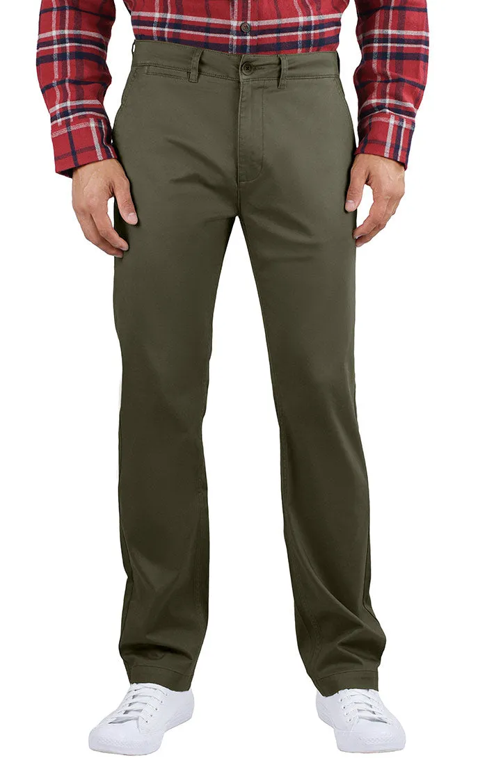 Bowie Stretch Sateen Chino Pant