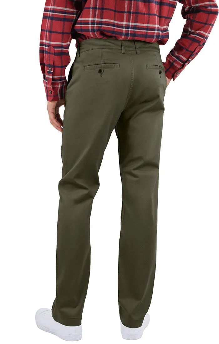 Bowie Stretch Sateen Chino Pant
