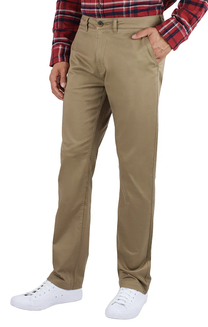Bowie Stretch Sateen Chino Pant