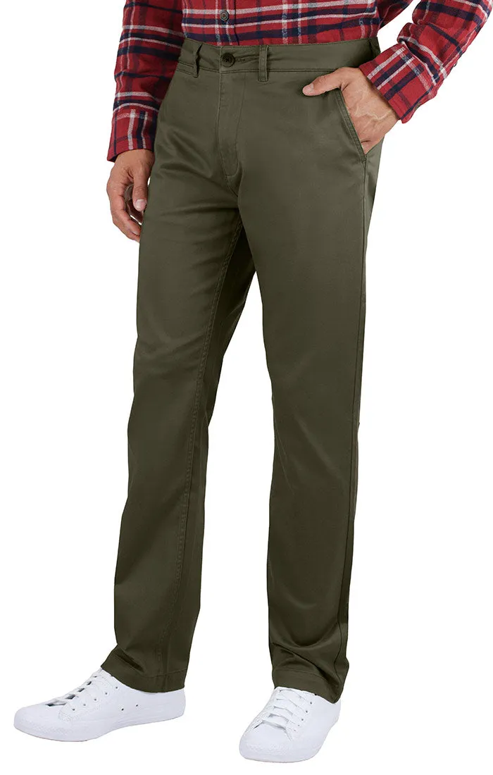 Bowie Stretch Sateen Chino Pant