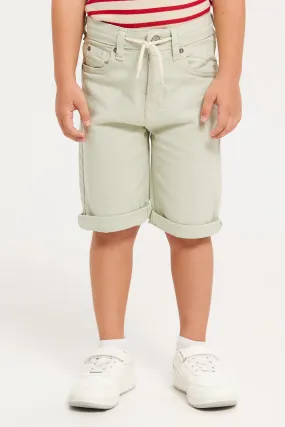 Boys Mint 5 Pockets Shorts