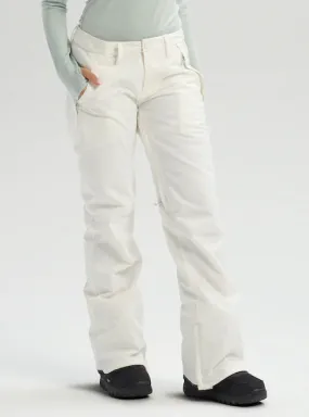 Burton Womens Society Pant-XS Tall - Stout White