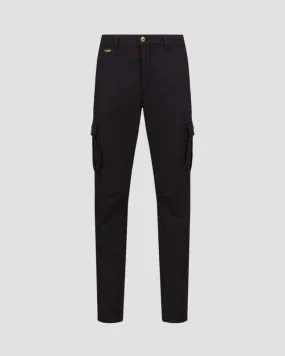 Cargo trousers in stretch gabardine