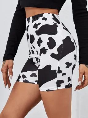 Casual Animal Short Women Leggings