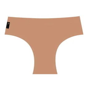 Cheeky Active fit underwear - Dark Nude -tucking underwear