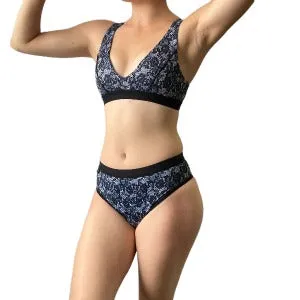 Cheeky Active Fit underwear - Pretty Lace -tucking underwear