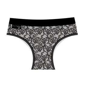 Cheeky Active Fit underwear - Pretty Lace -tucking underwear