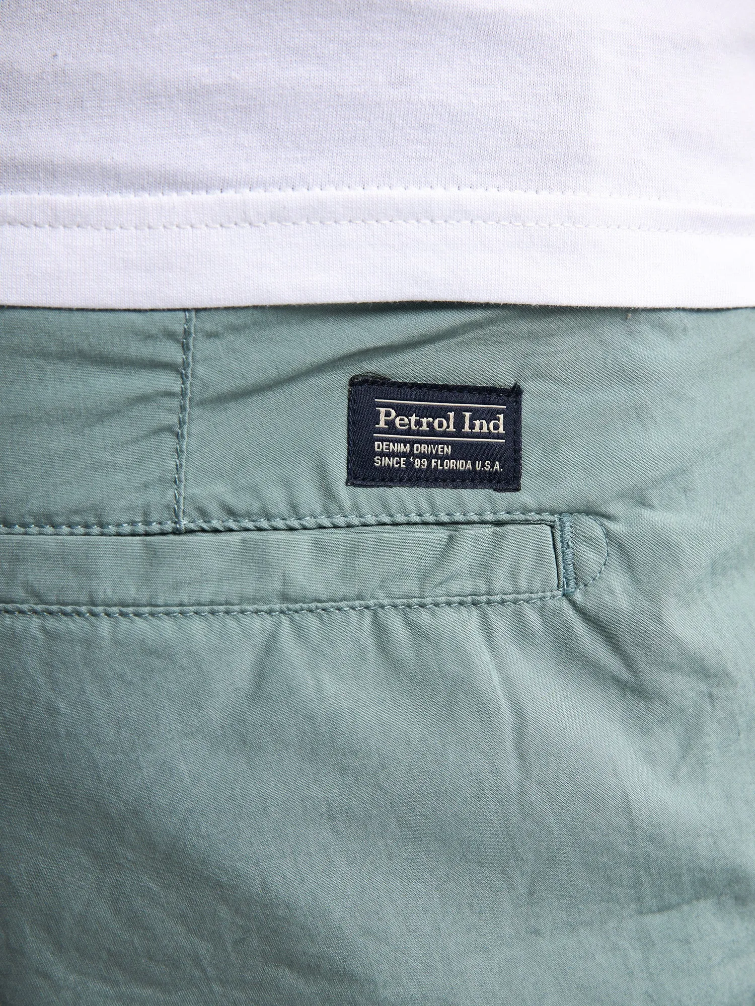 Chino Shorts with Belt Tropico