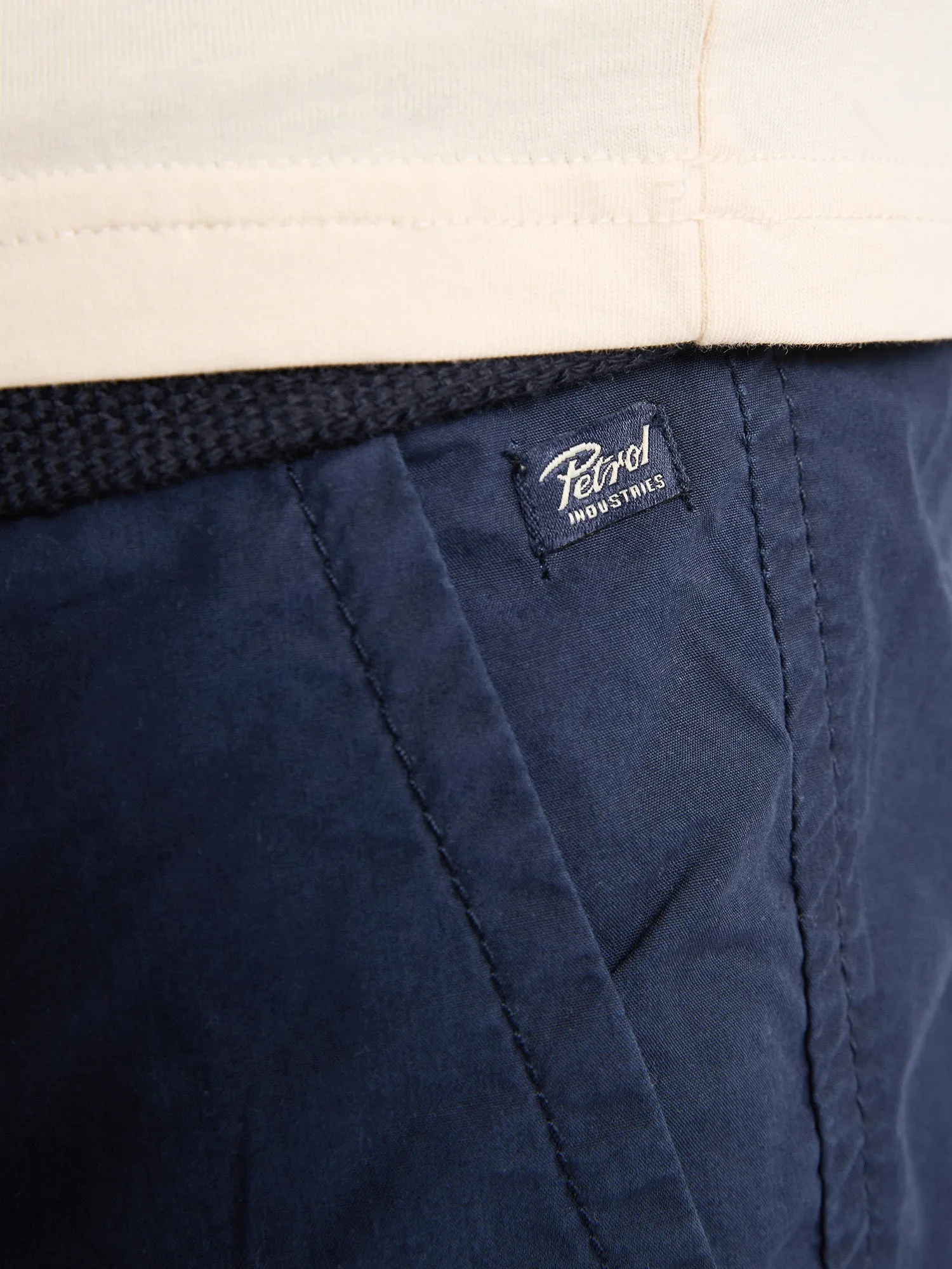 Chino Shorts with Belt Tropico