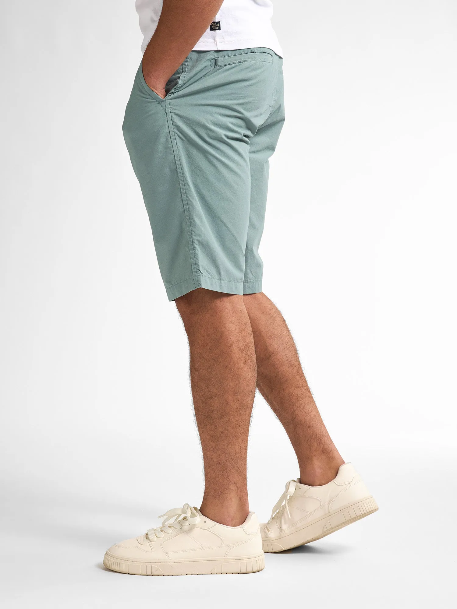 Chino Shorts with Belt Tropico