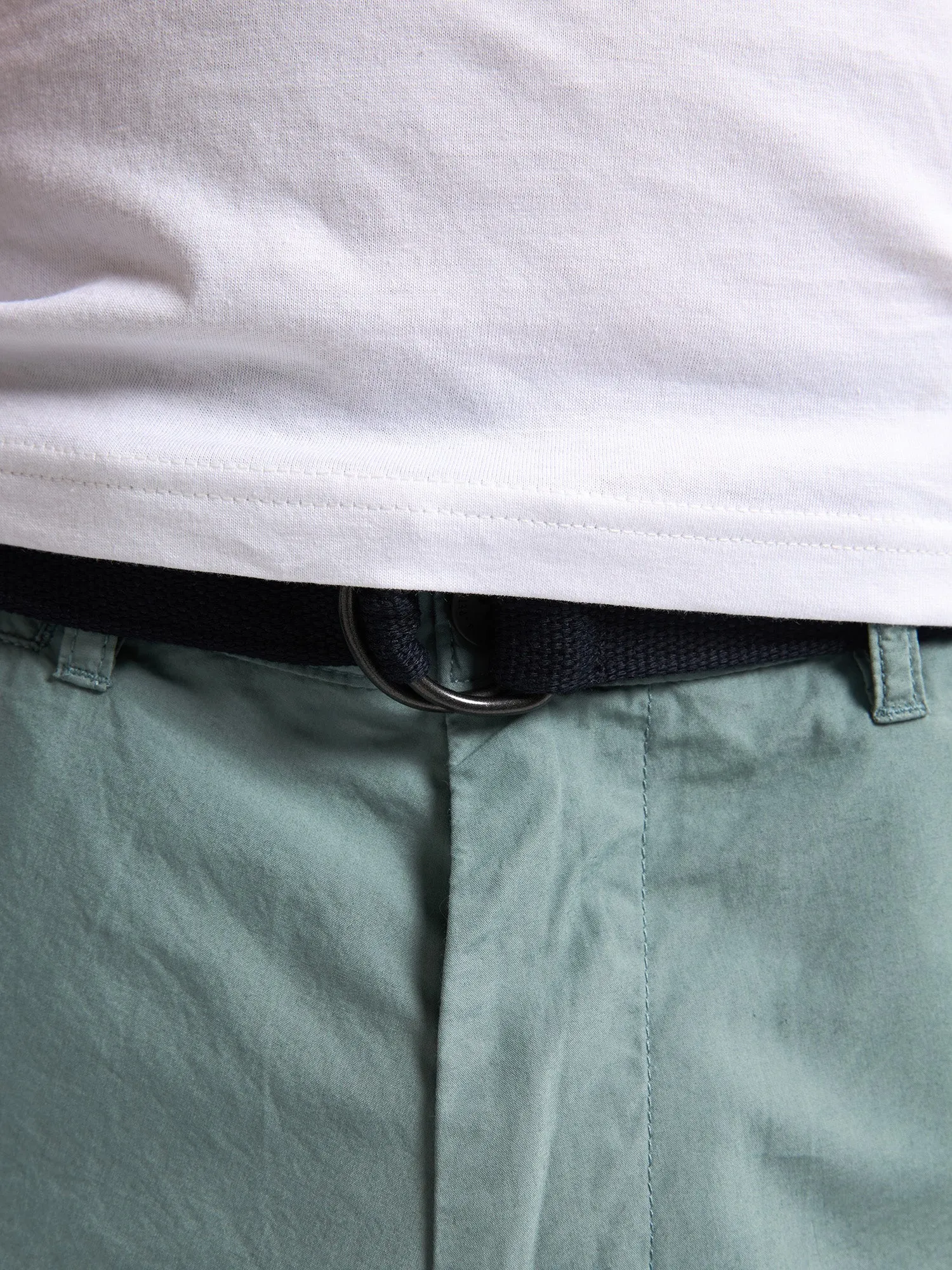 Chino Shorts with Belt Tropico
