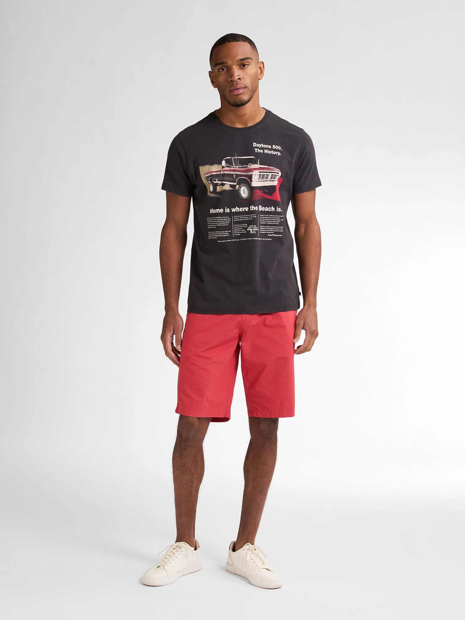 Chino Shorts with Belt Tropico