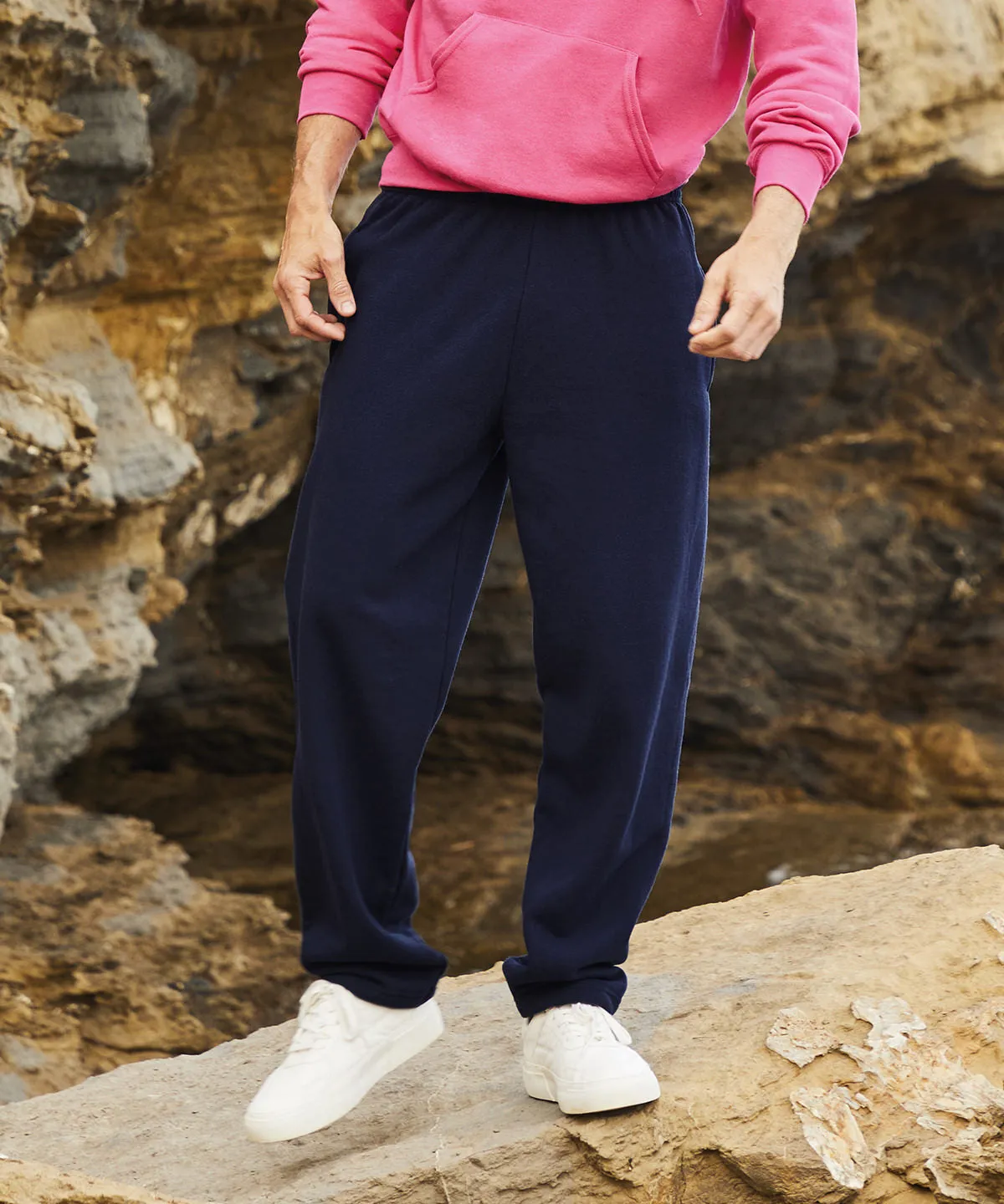 Classic 80/20 open leg sweatpants | Deep Navy