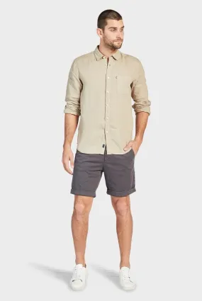Cooper Chino Short in Charcoal