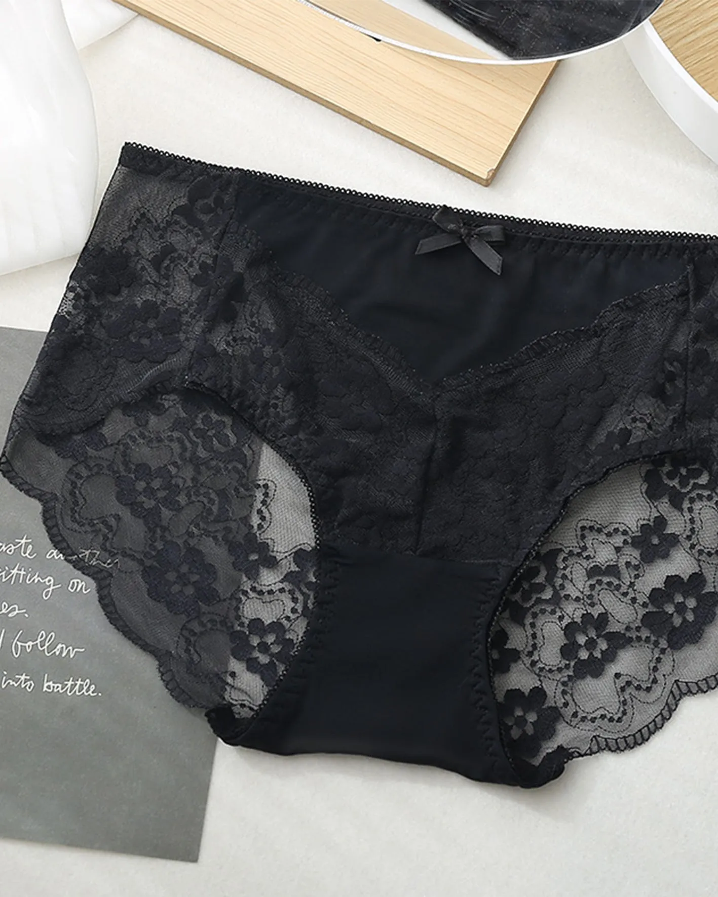 Cotton Crotch Antibacterial Breathable Briefs