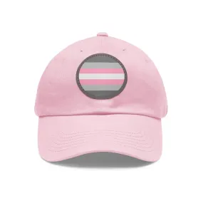 Demigirl Pride Hat with Round Patch