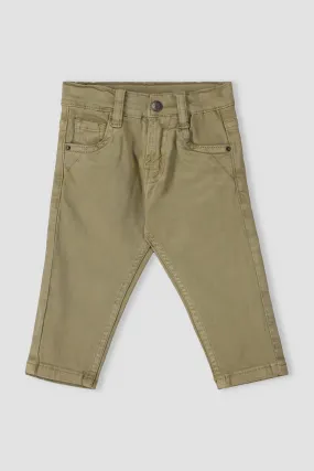 Denim Pant For Baby Boy - Khaki