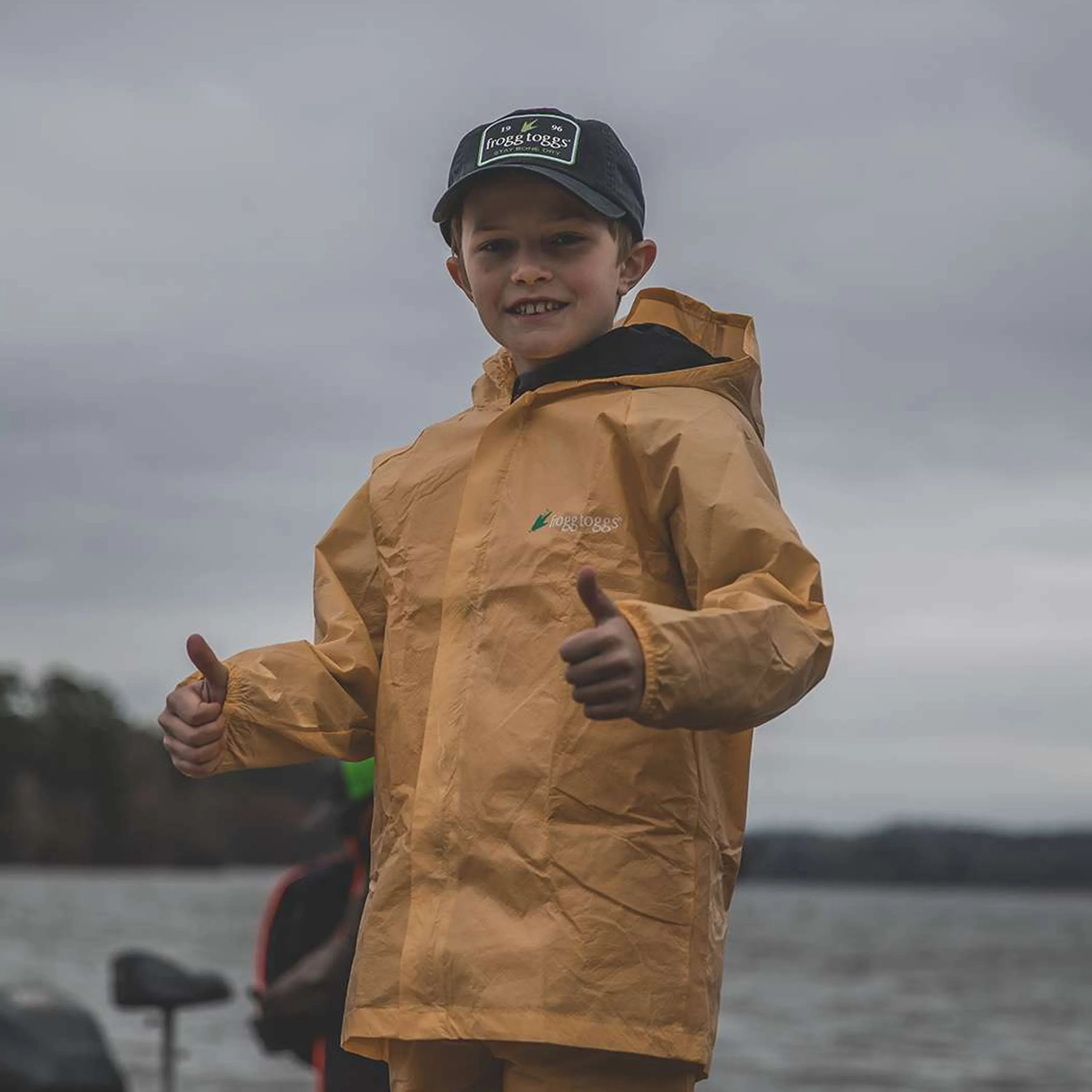Frogg Toggs Youth Yellow Ultra-Lite Rain Suit