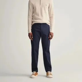GANT Allister Regular Fit Twill Chinos Evening Blue
