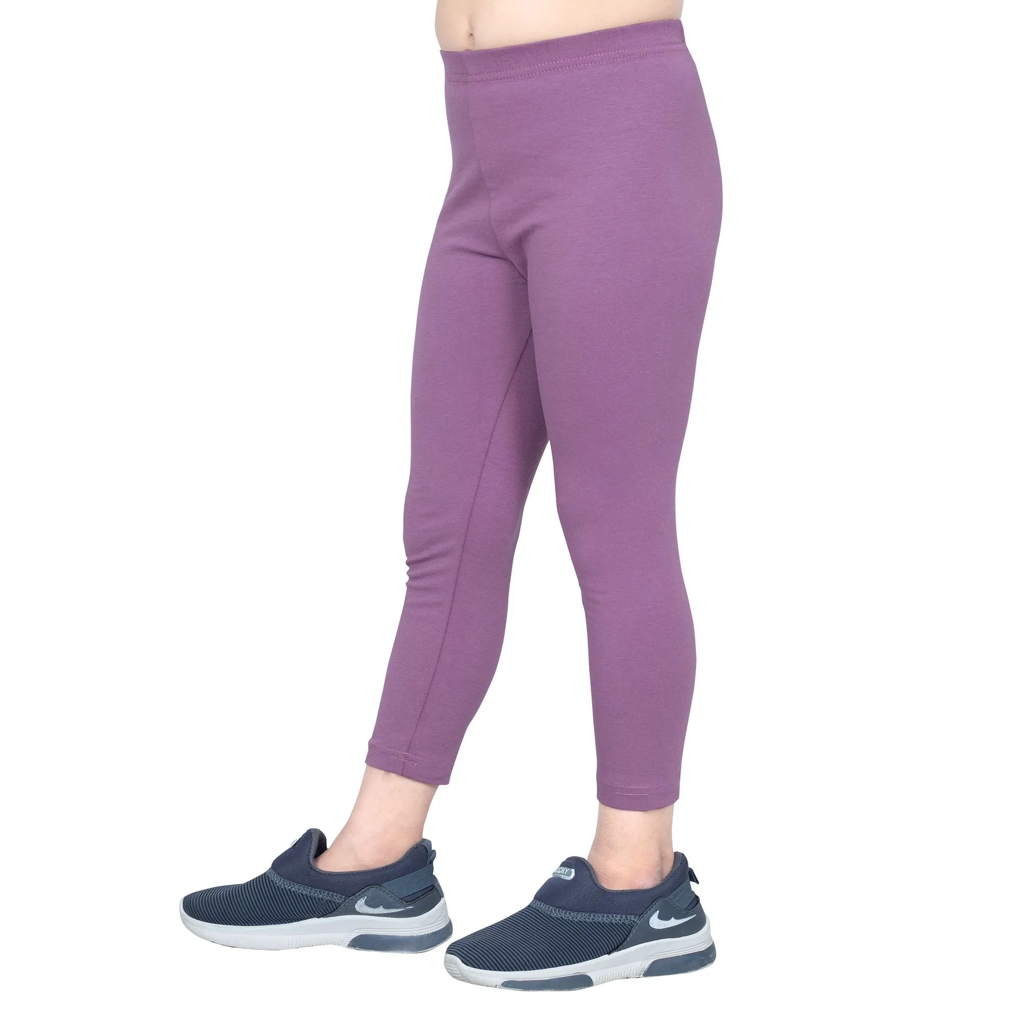 Girls Grape Ankle Length Legging
