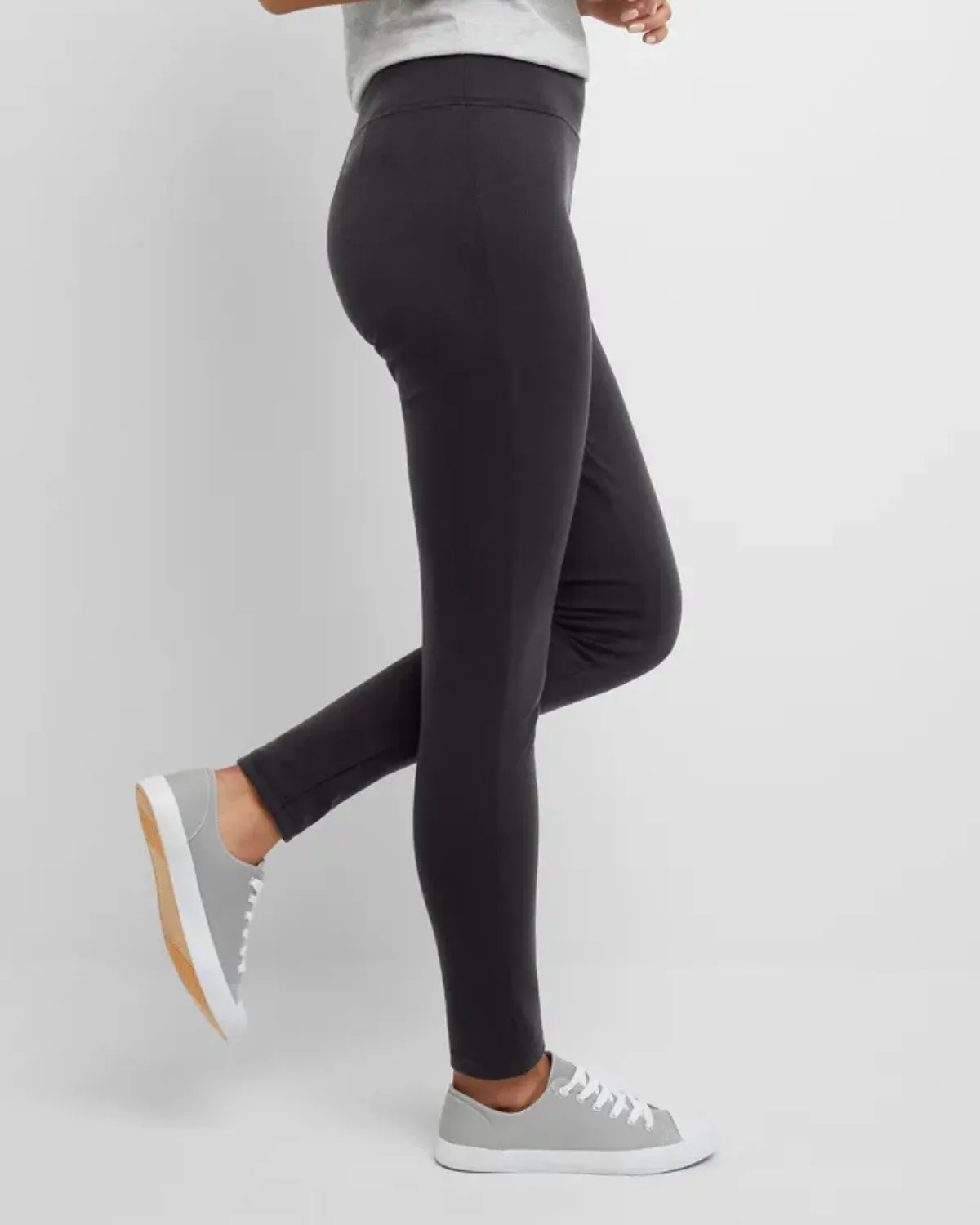 Hanes Originals Women's Ponte Leggings - Og133 - Black