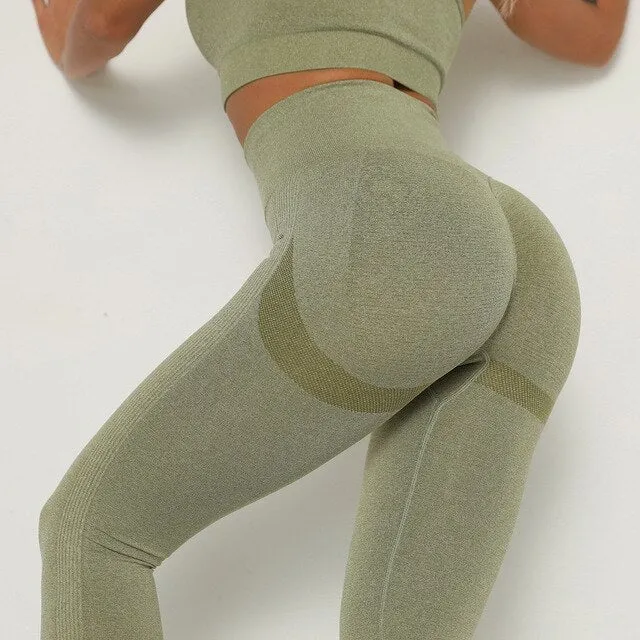 High Waist Seamless Gym Leggings