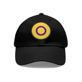 Intersex Pride Hat with Round Patch