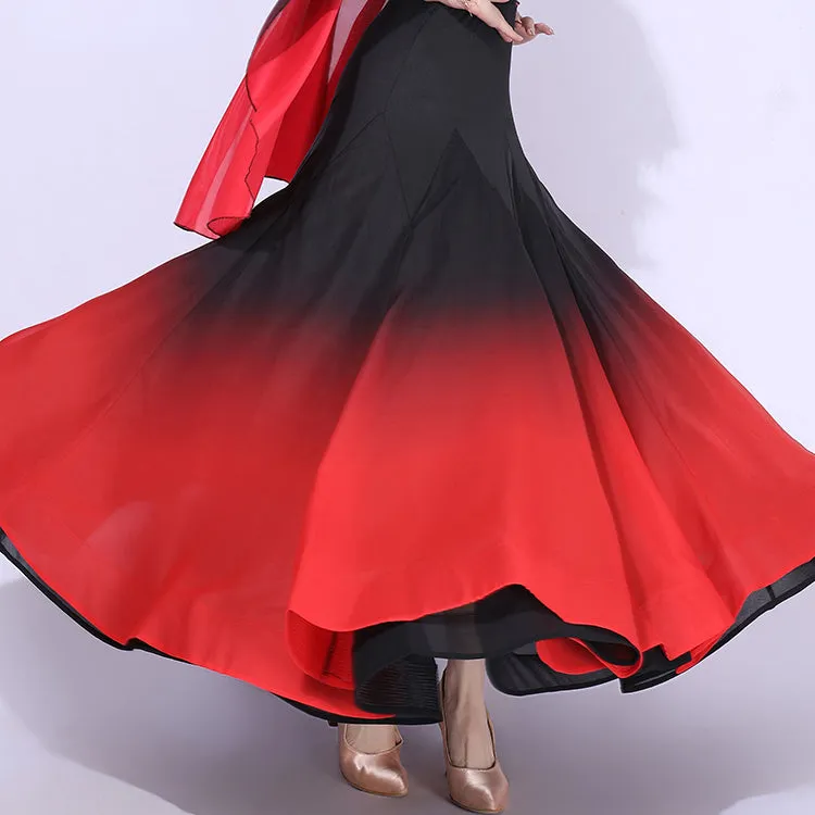 Large Swing Ballroom Dance Skirt