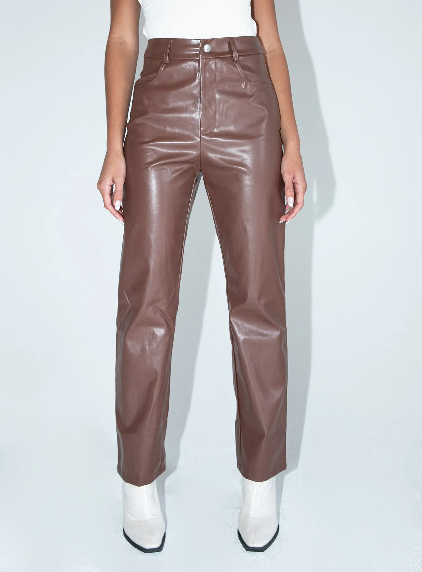 Love Lies Pants Brown