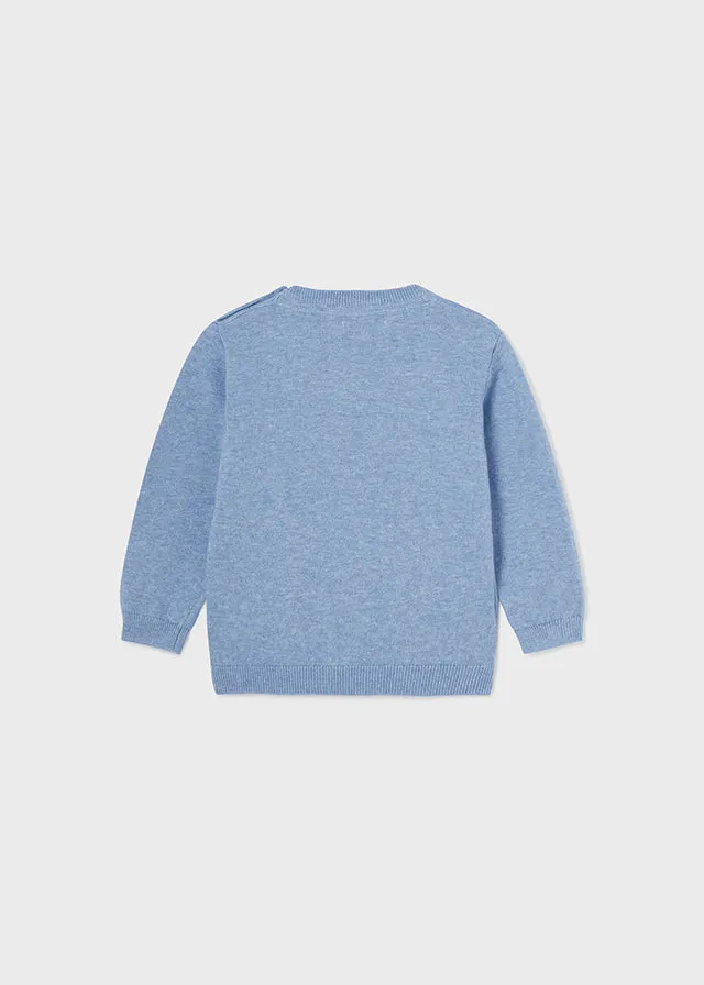 Mayoral Basic cotton jumper H. Ocean