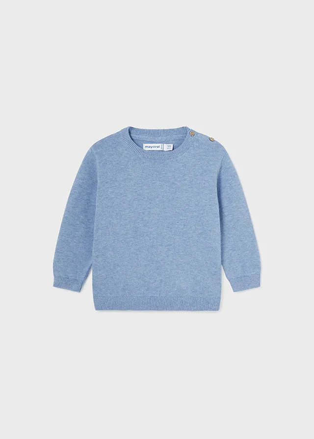 Mayoral Basic cotton jumper H. Ocean