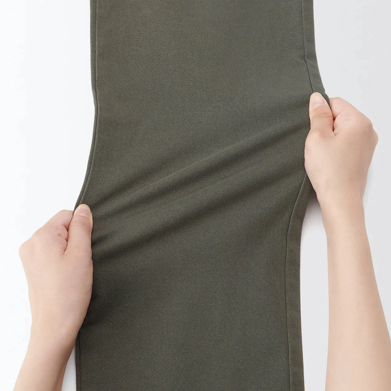 Men's 4-Way Stretch Chino Slim Pants Inseam 85cm