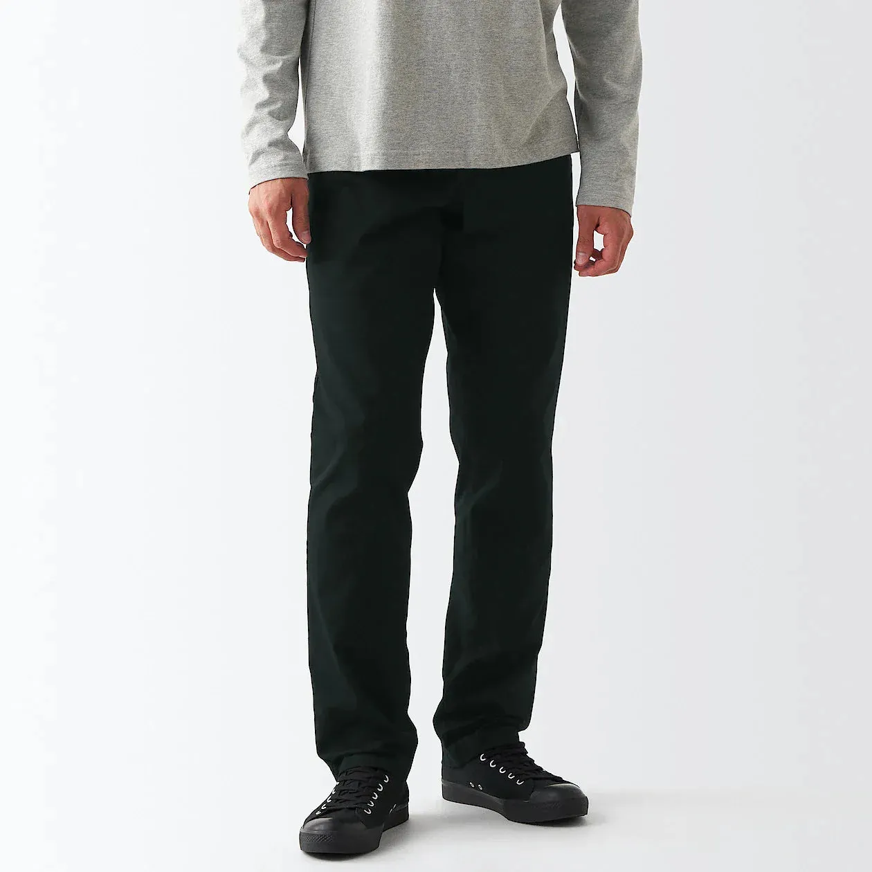 Men's 4-Way Stretch Chino Slim Pants Inseam 85cm