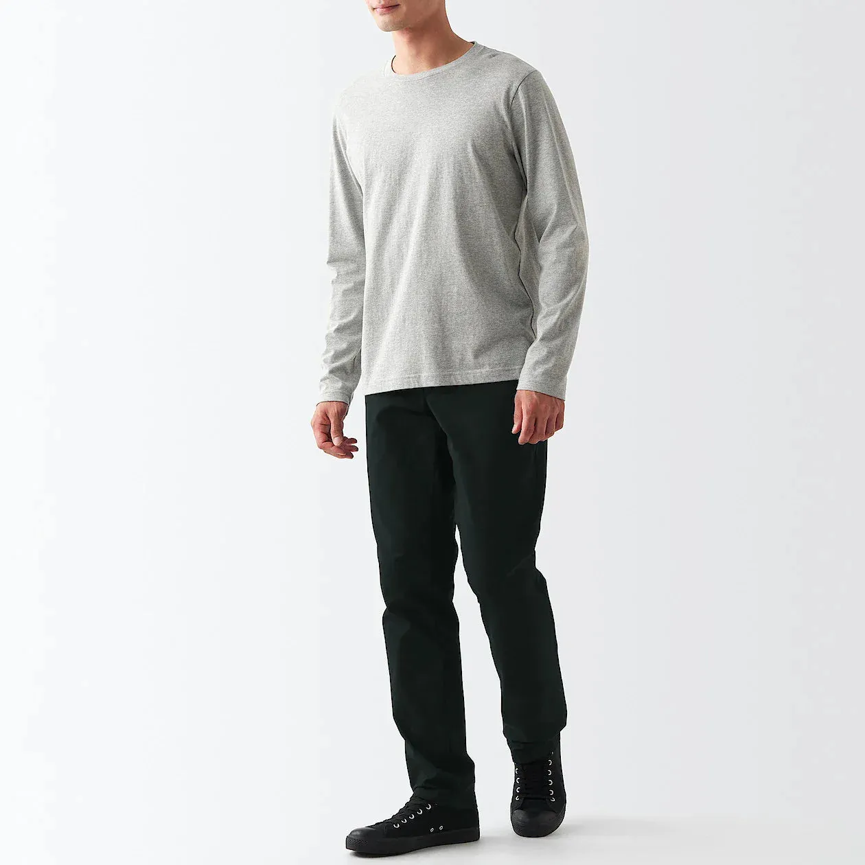Men's 4-Way Stretch Chino Slim Pants Inseam 85cm